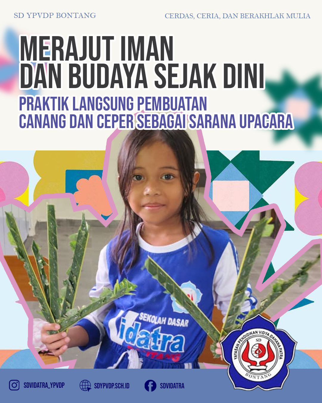 IMTAQ Agama Hindu: Belajar Makna Upacara Lewat Praktik Langsung